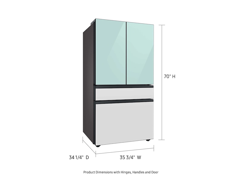 Bespoke 4-Door French Door Refrigerator (29 cu. ft.) - Image 3